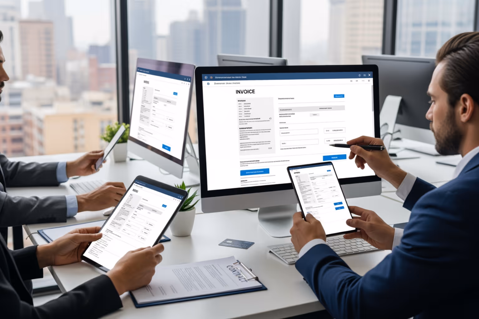 B2B checkout process