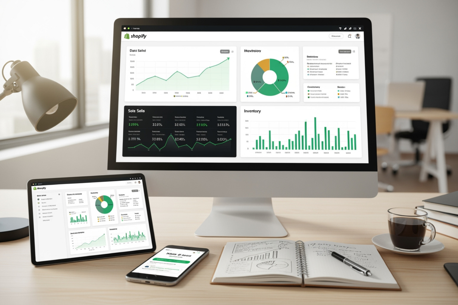 Shopify Analytics dashboard - shopify reporting