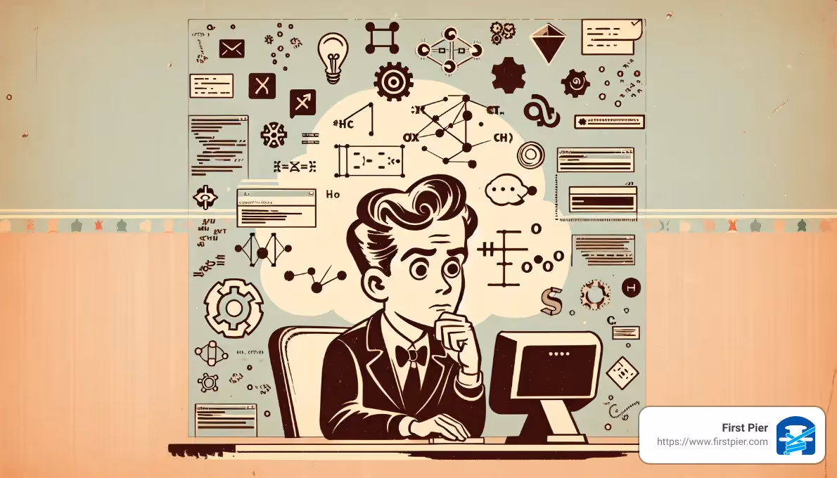 A man sitting in front of a computer on top of a desk