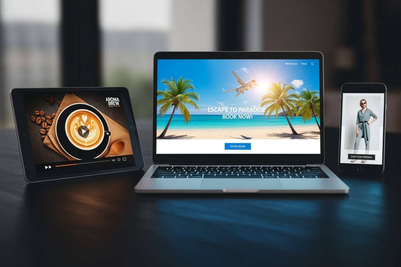 Digital display ads across devices - digital display campaign