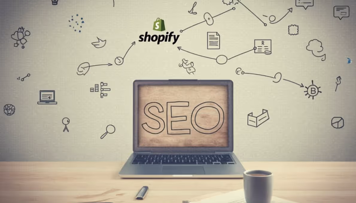 Shopify Plus SEO dashboard showing organic traffic and ranking improvements