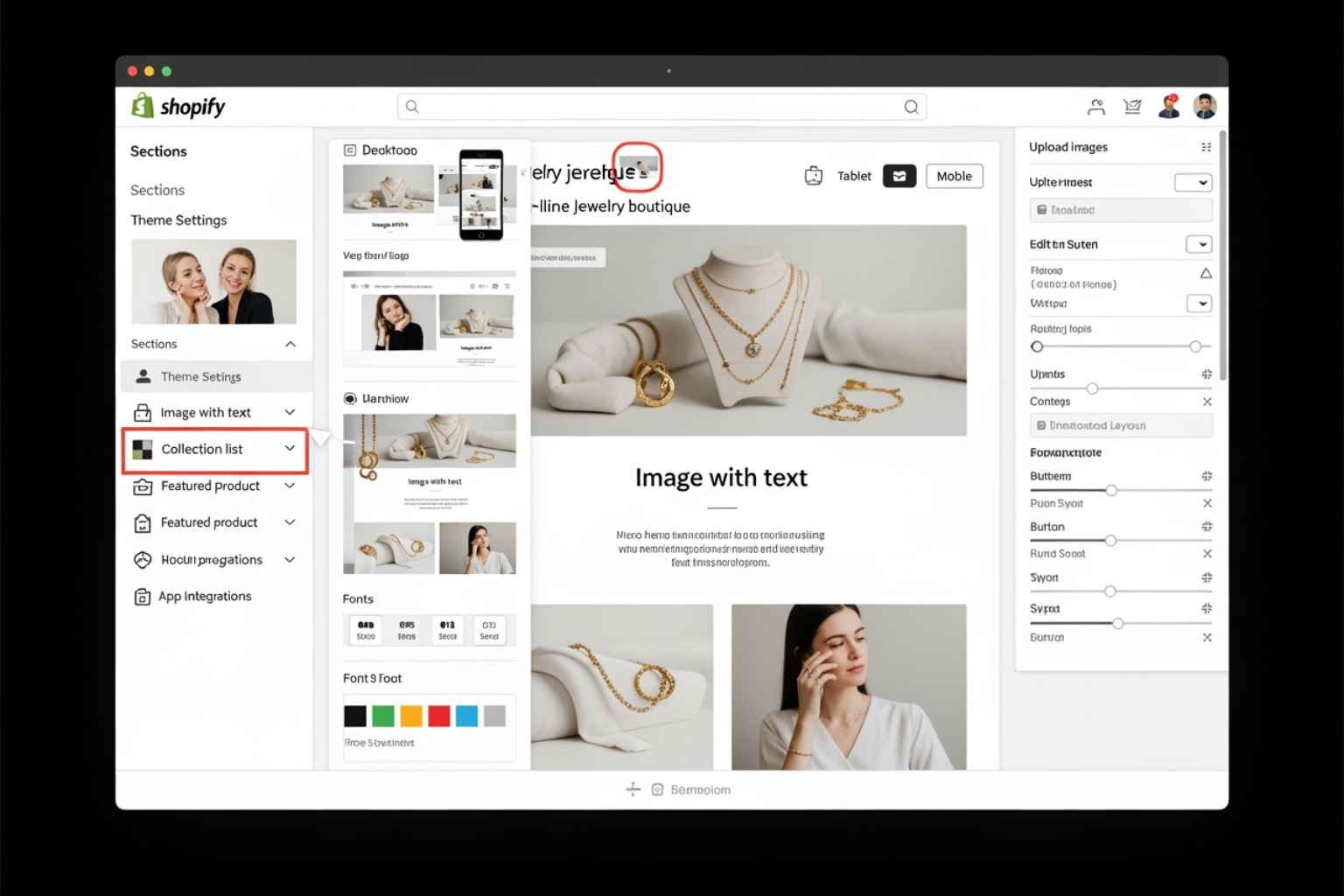Shopify template design - Shopify Template Design