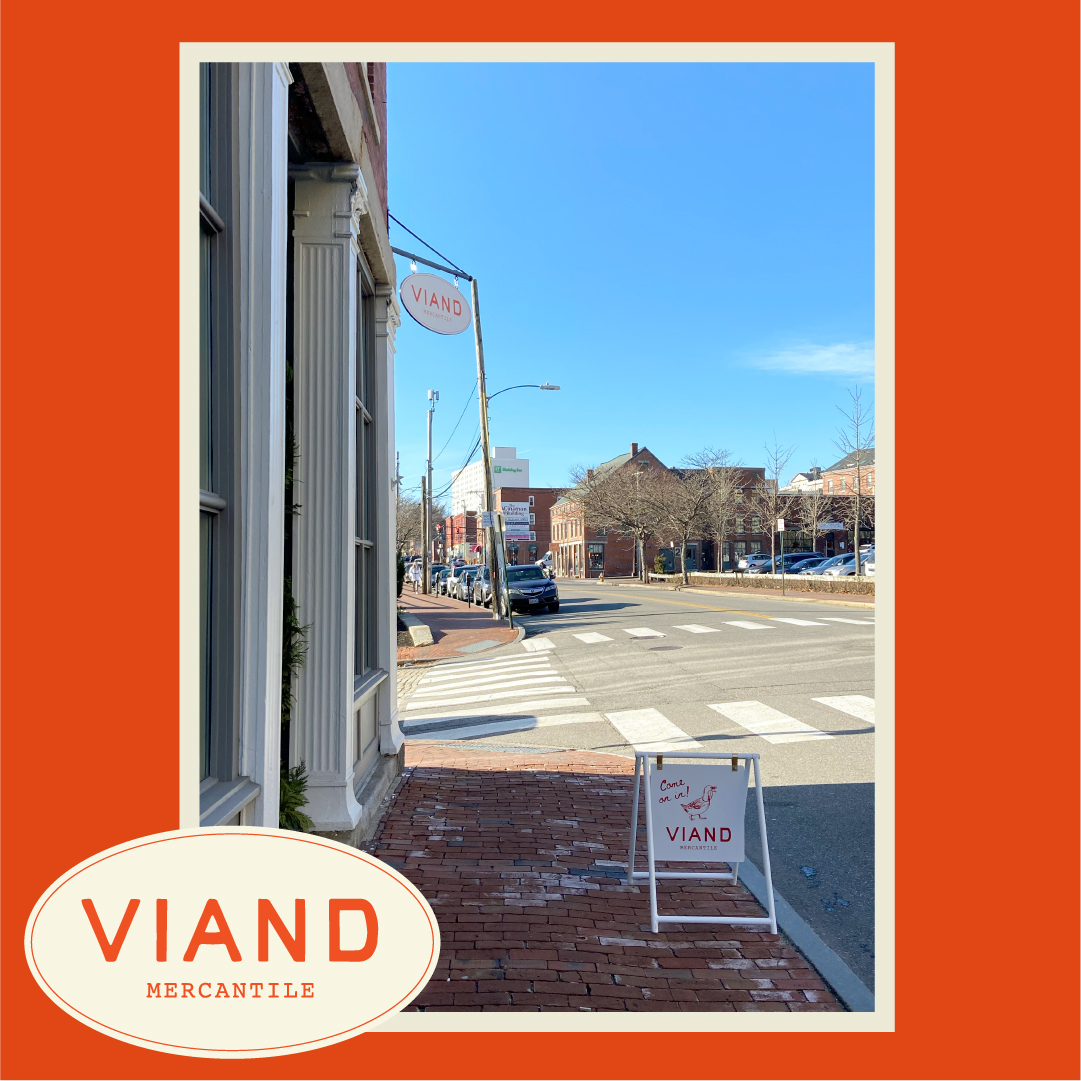 Viand Mercantile tissue paper printed with the eclectic icon pattern of vintage objects