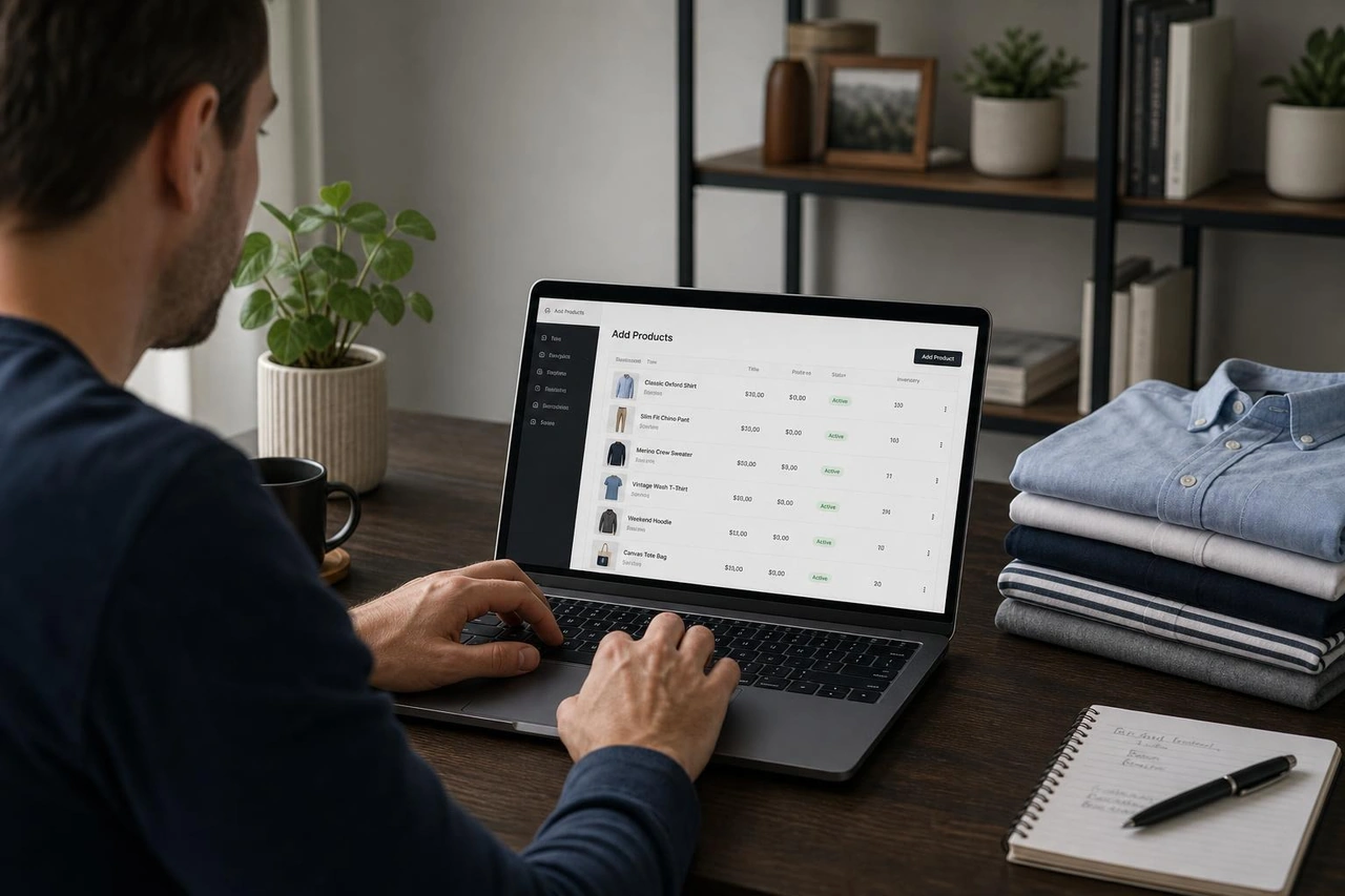 Product catalog sync and dynamic feed setup