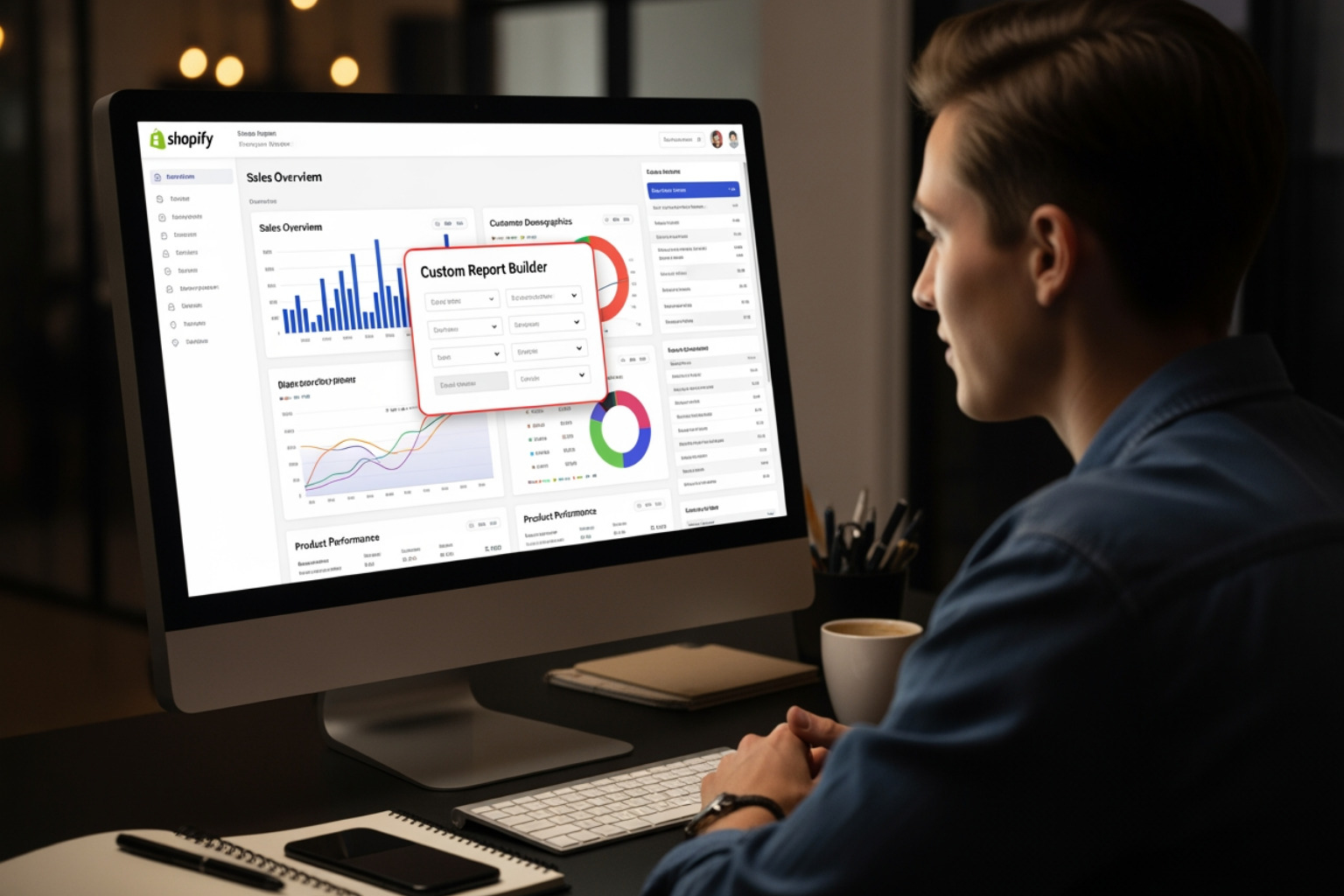 Shopify custom reports dashboard - Shopify custom reports