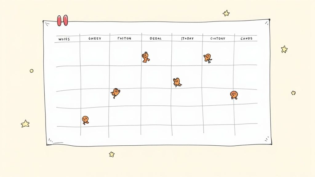 Consistent Publishing Schedule