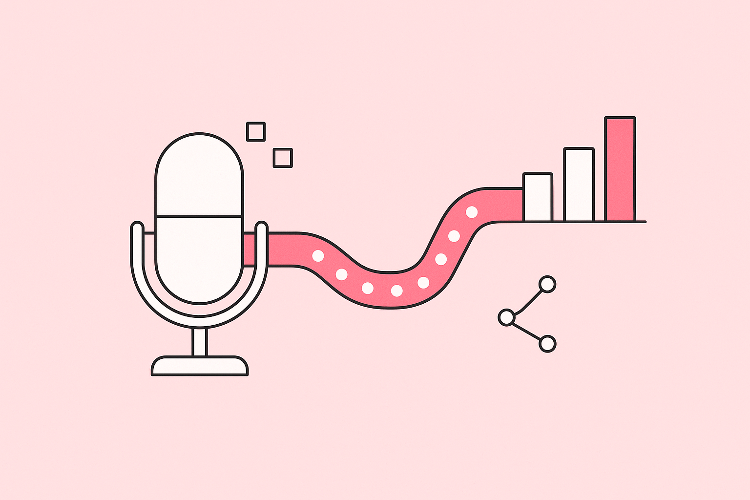 Hero Image: Customer-Led Growth in B2B Podcasting: Applying JTBD and Value Gap Analysis for Measurable Impact