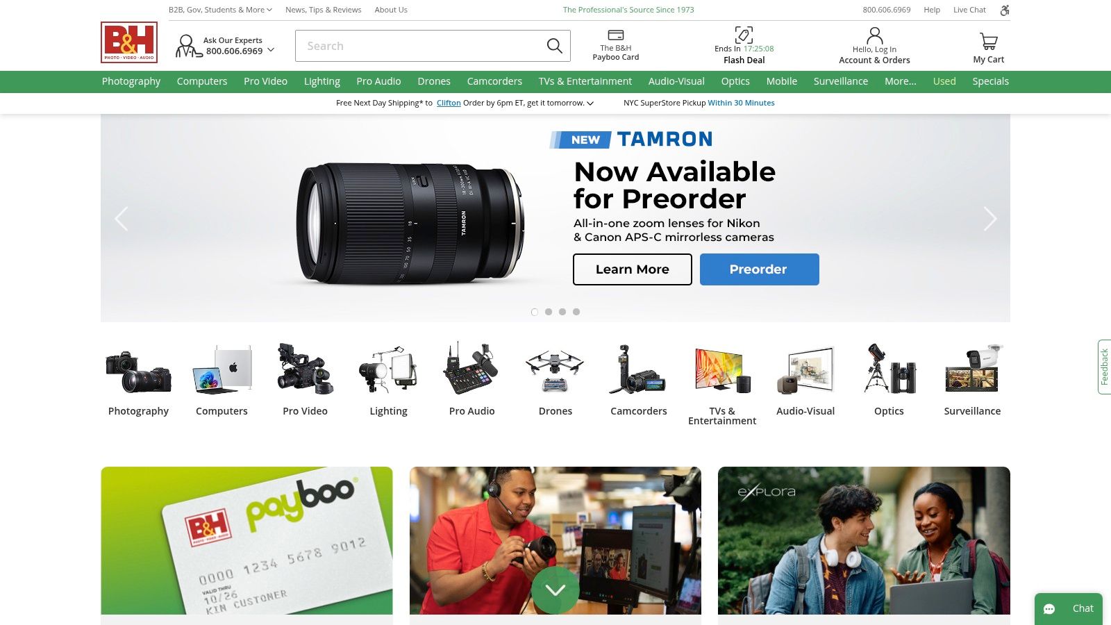 B&H Photo Video