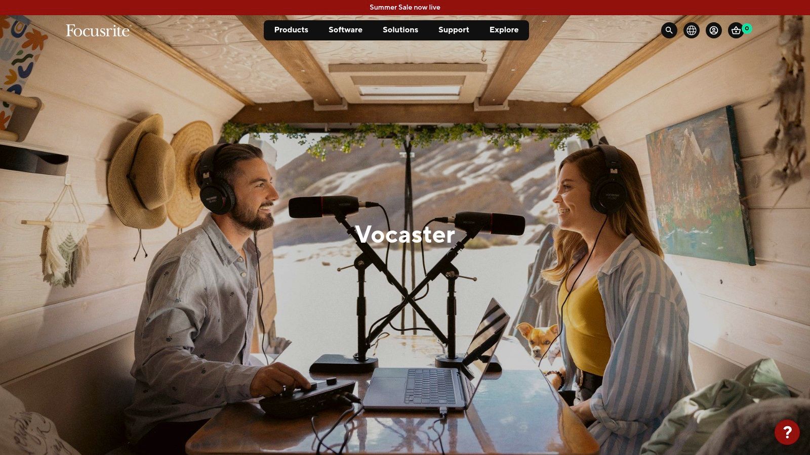 Focusrite (brand direct) – Vocaster Range