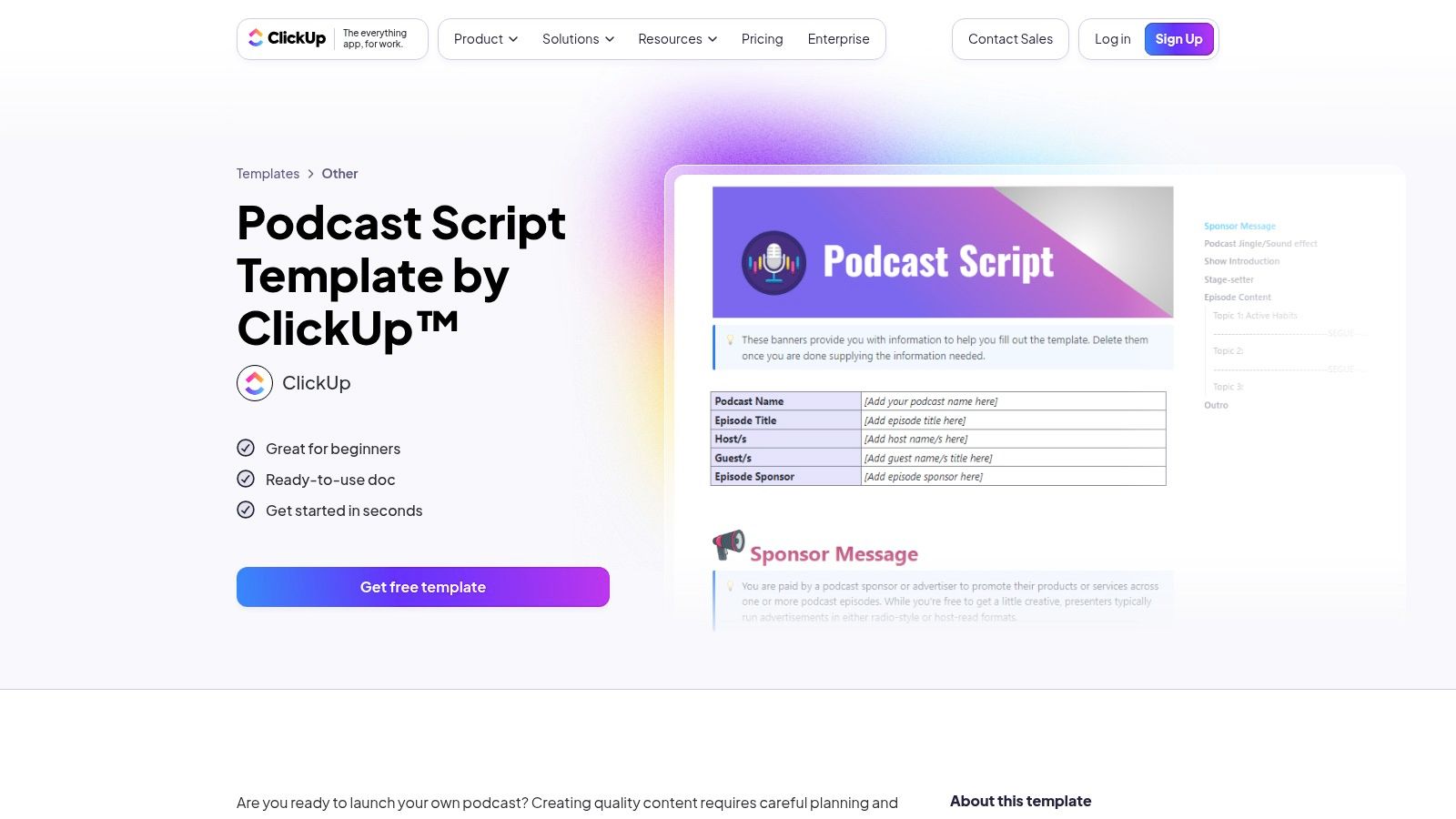 ClickUp Templates