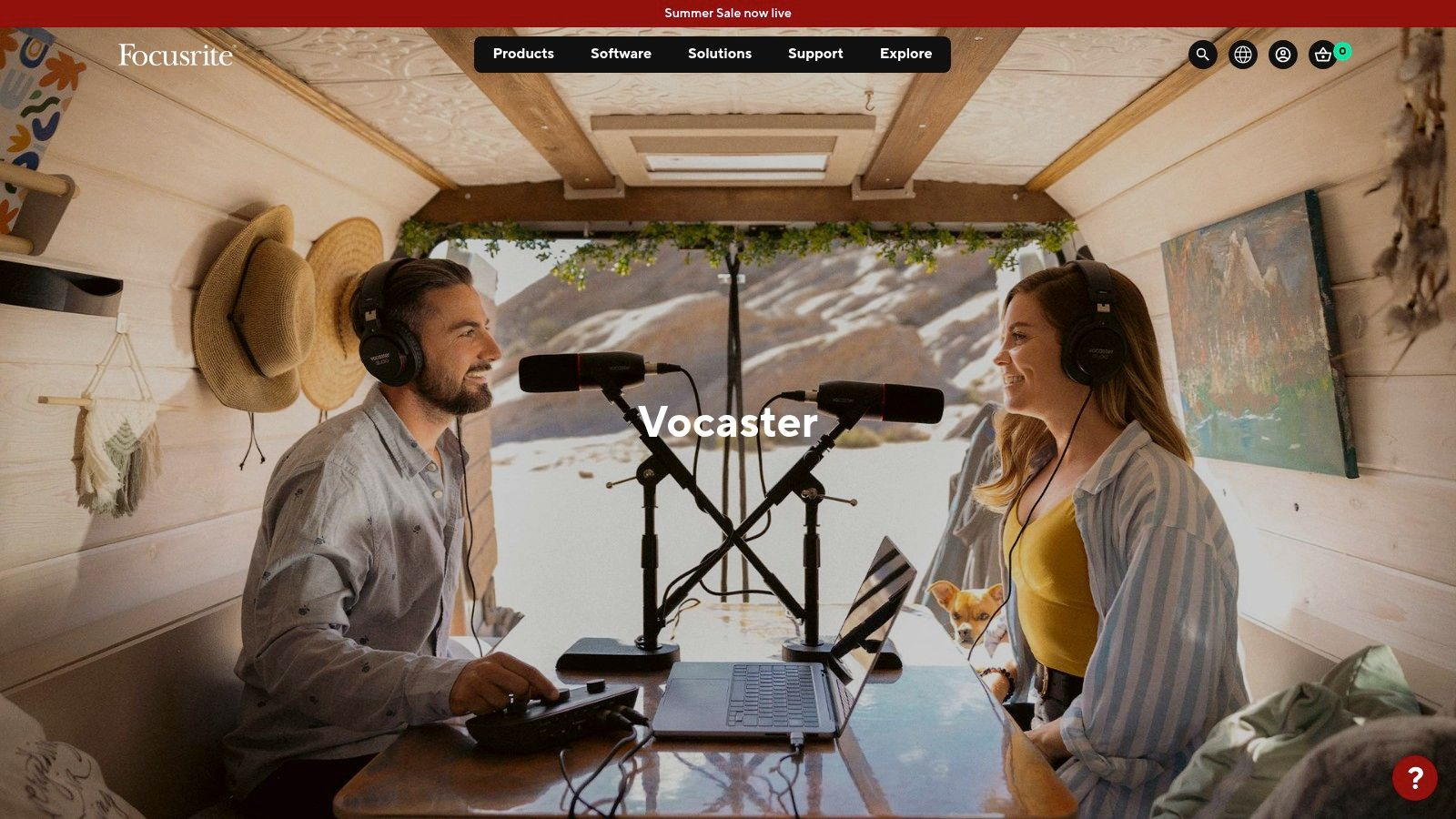 Focusrite (brand direct) – Vocaster Range