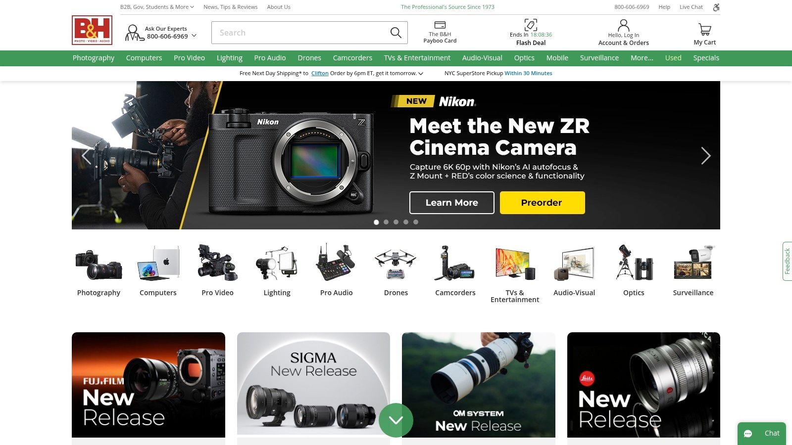 B&H Photo Video