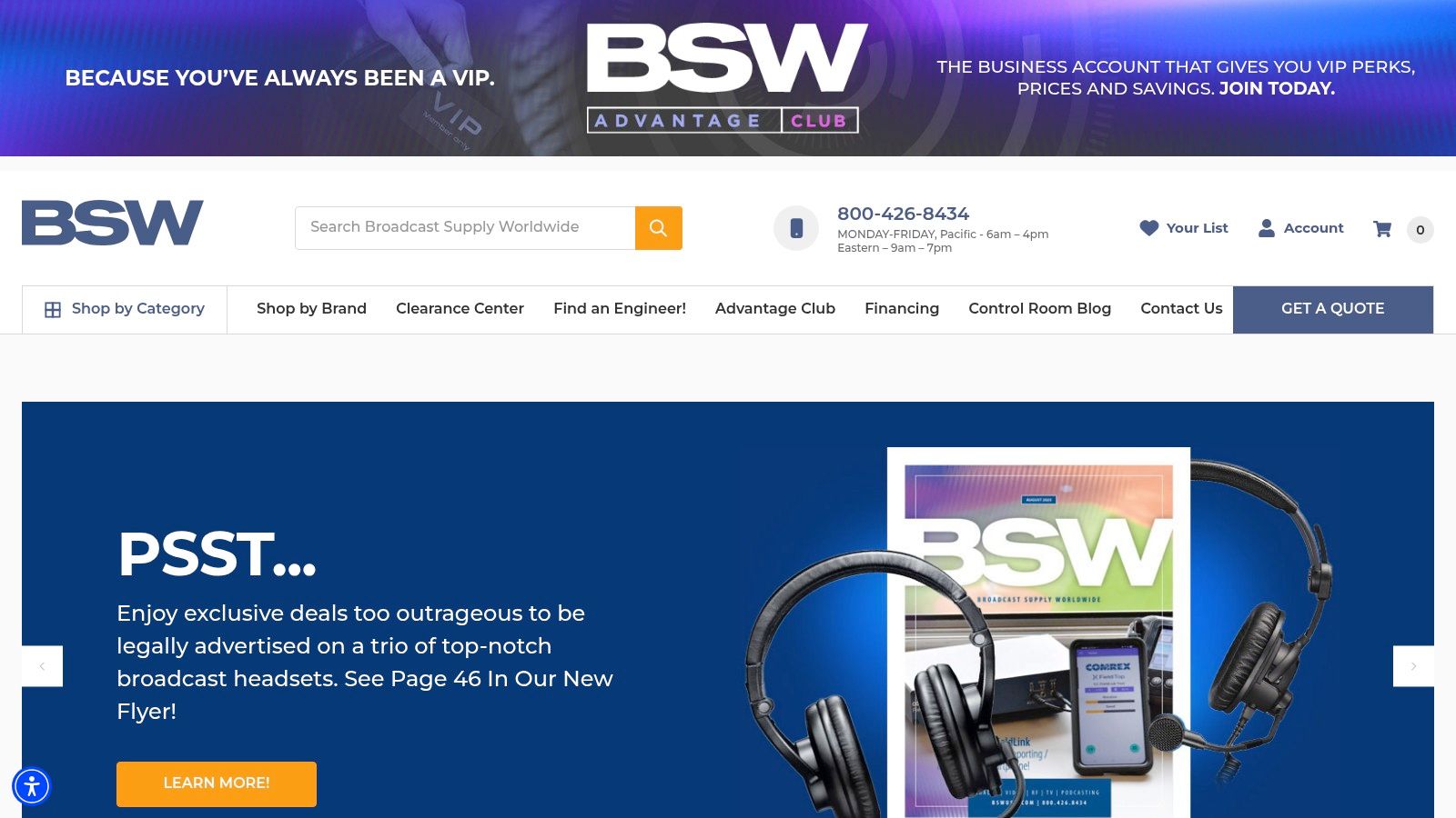 BSW (Broadcast Supply Worldwide)