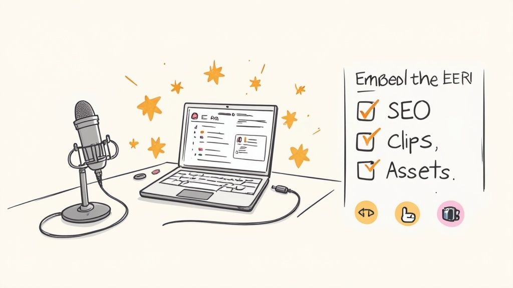 Screenshot from https://www.fame.so/post/podcast-production-workflow