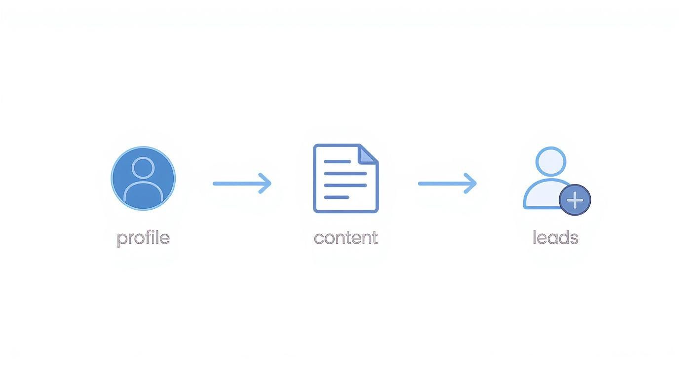Infographic about personal branding for consultants