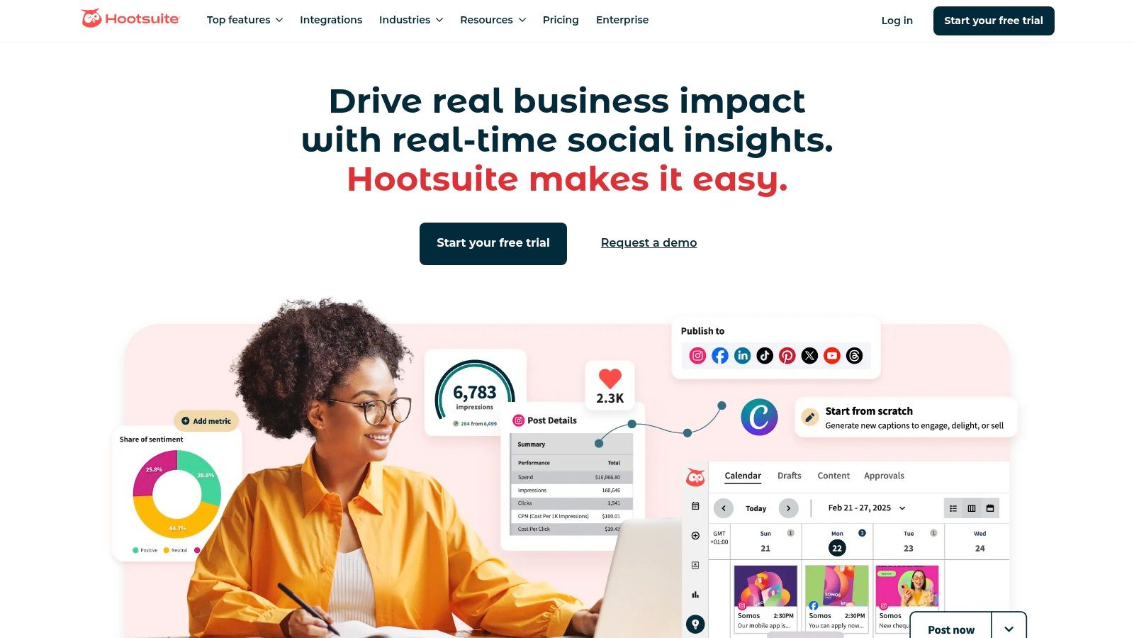Hootsuite – Social Publishing, Listening and Reporting