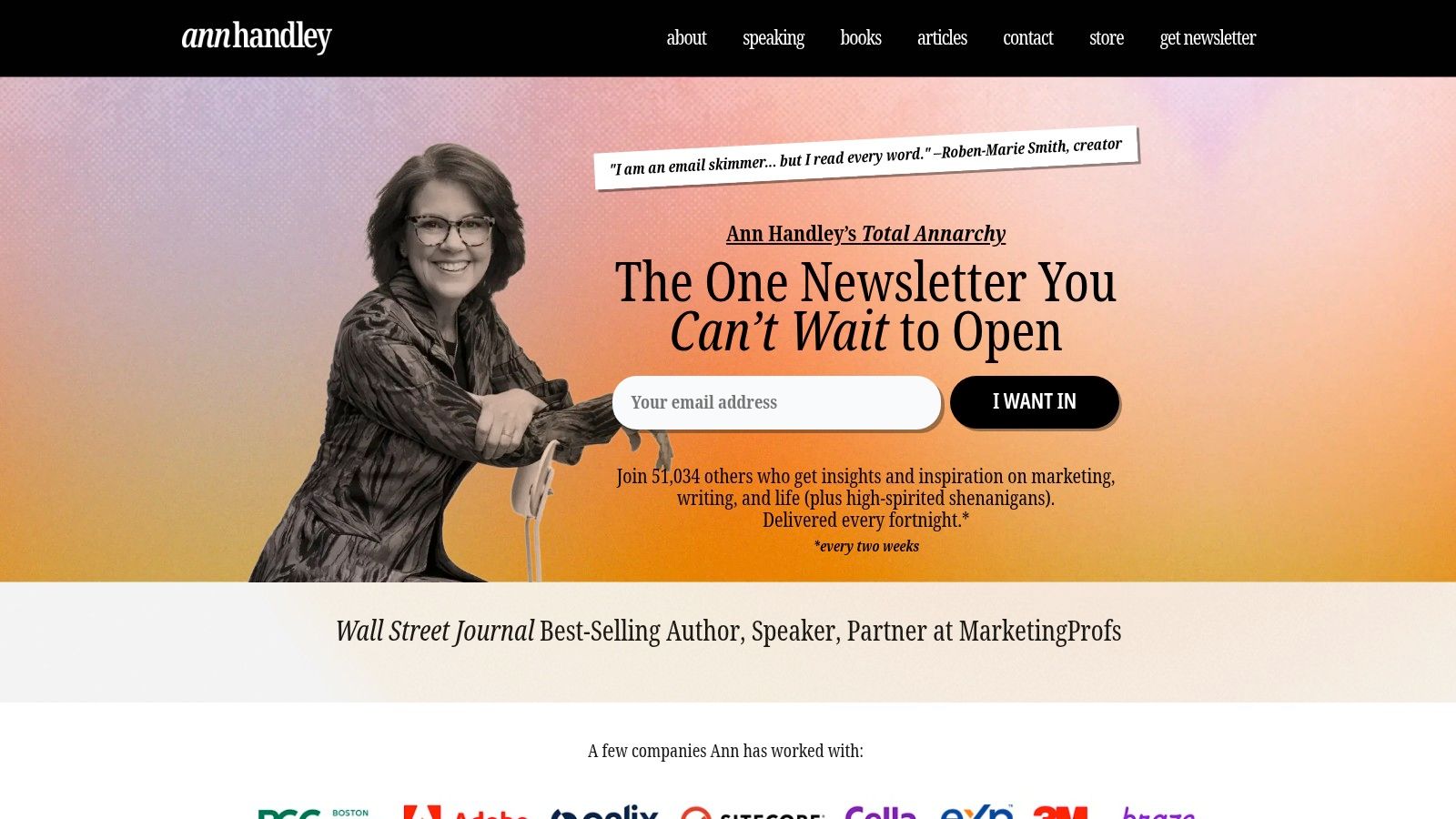 Ann Handley: The Champion of Ridiculously Good Writing