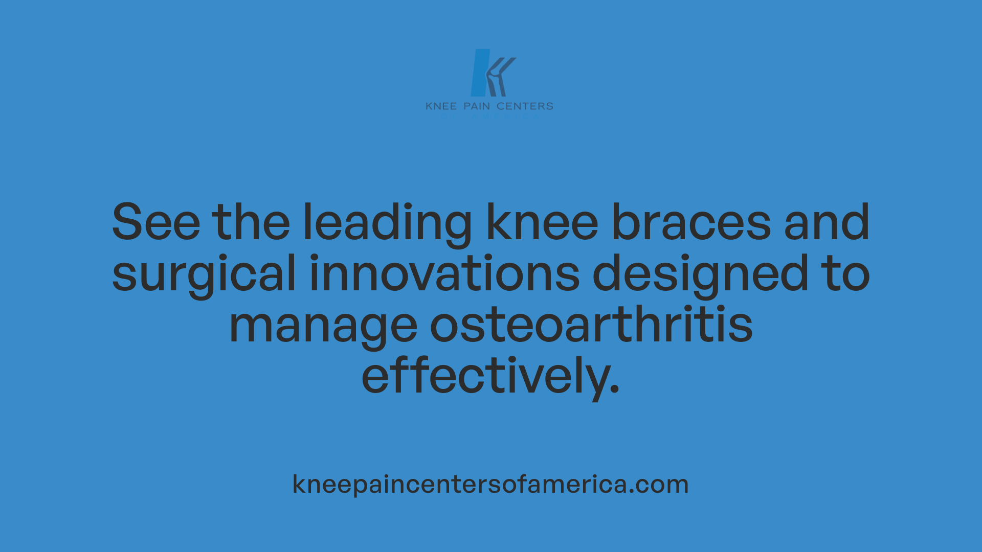 See the leading knee braces and surgical innovations designed to manage osteoarthritis effectively.