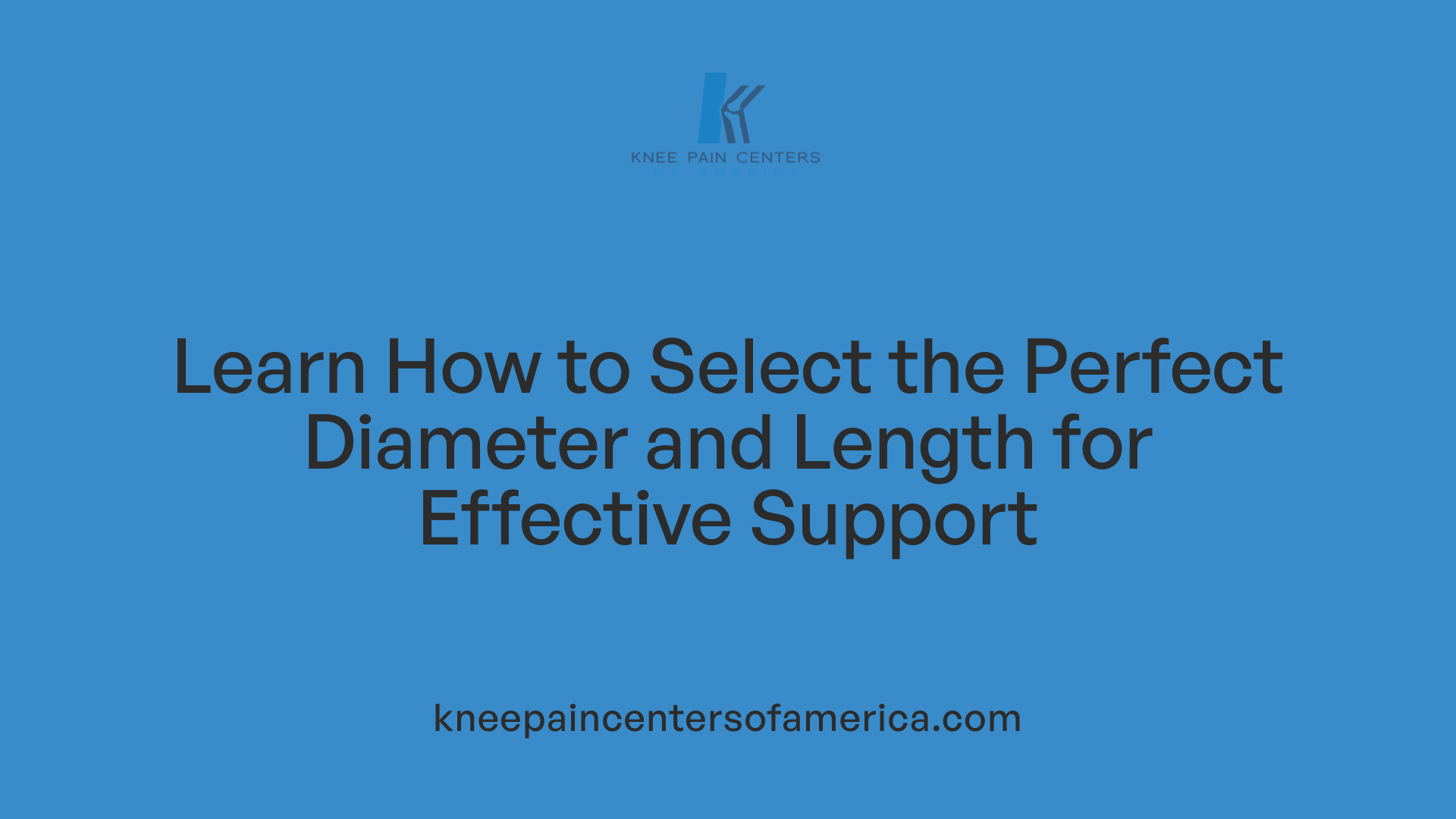 Learn How to Select the Perfect Diameter and Length for Effective Support