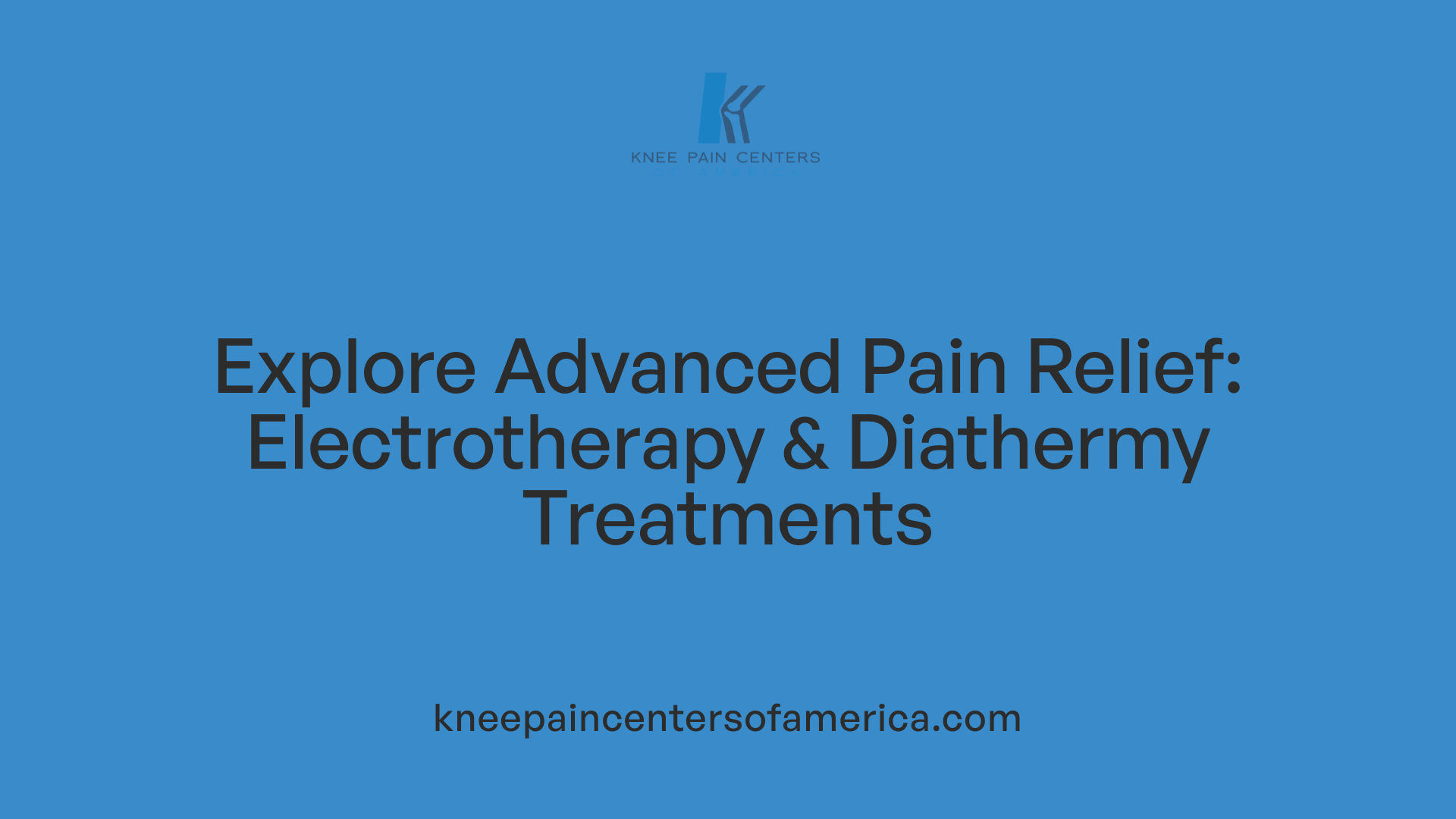 Explore Advanced Pain Relief: Electrotherapy & Diathermy Treatments