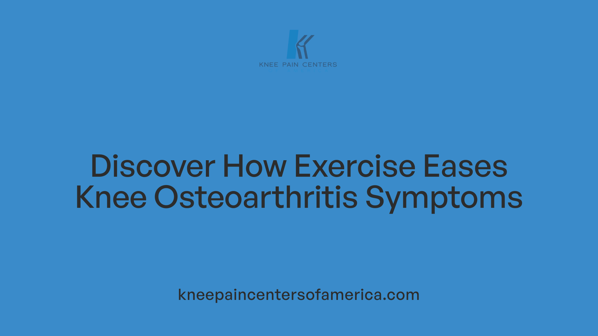 Discover How Exercise Eases Knee Osteoarthritis Symptoms