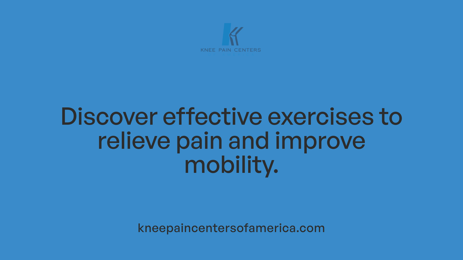 Discover effective exercises to relieve pain and improve mobility.