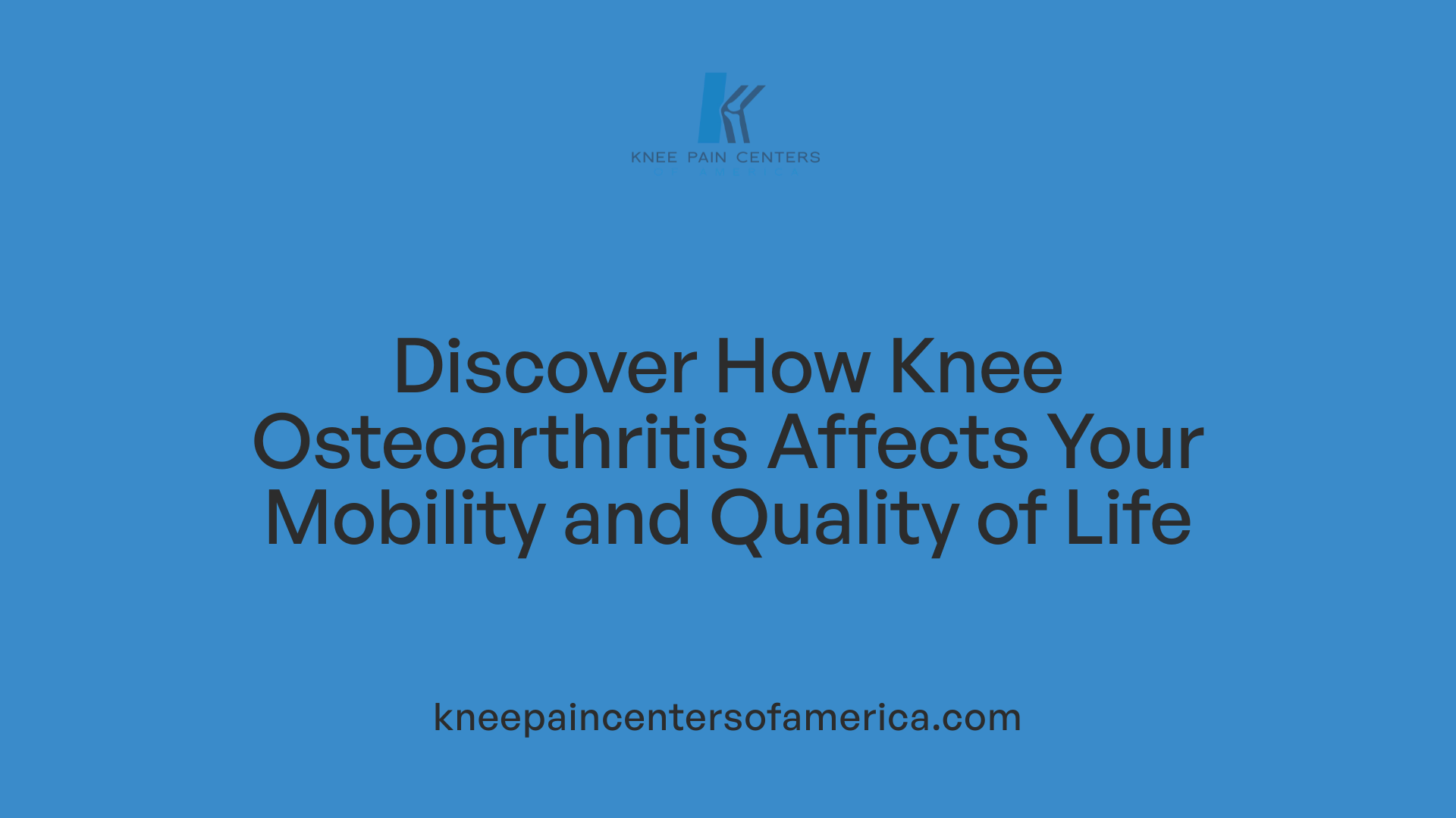 Discover How Knee Osteoarthritis Affects Your Mobility and Quality of Life