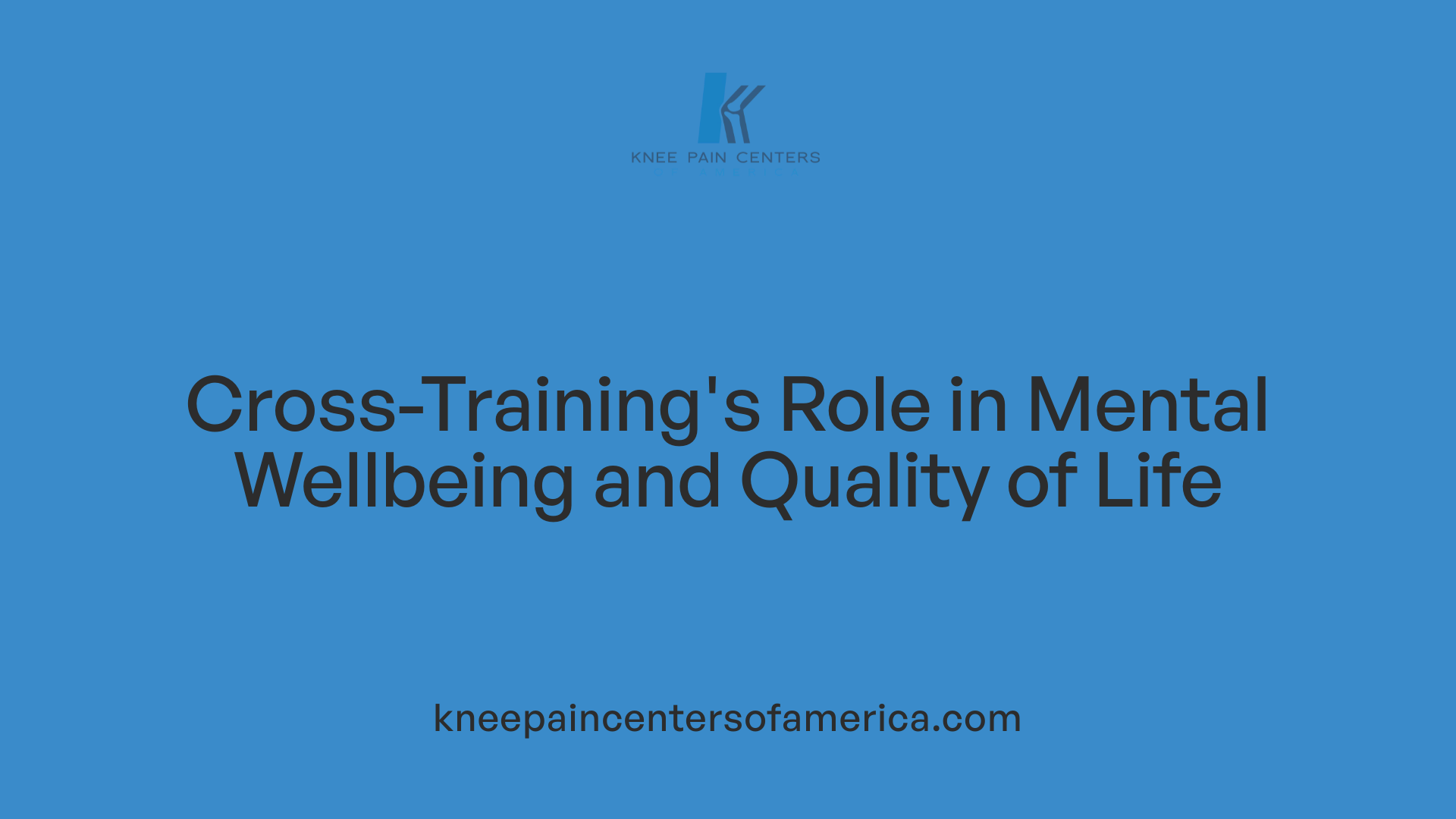 Cross-Training's Role in Mental Wellbeing and Quality of Life
