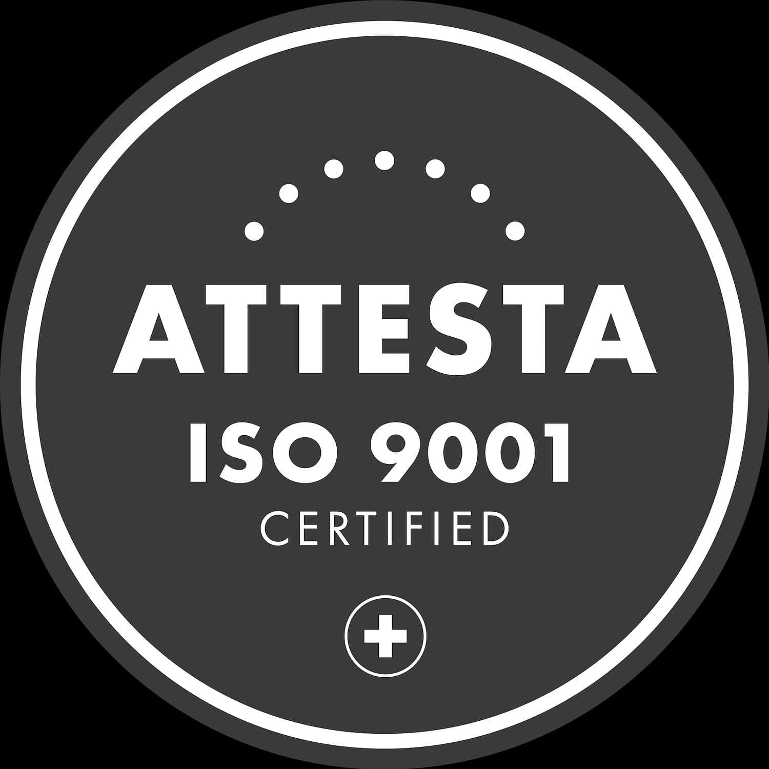 Attesta ISO 9001 Certified logo