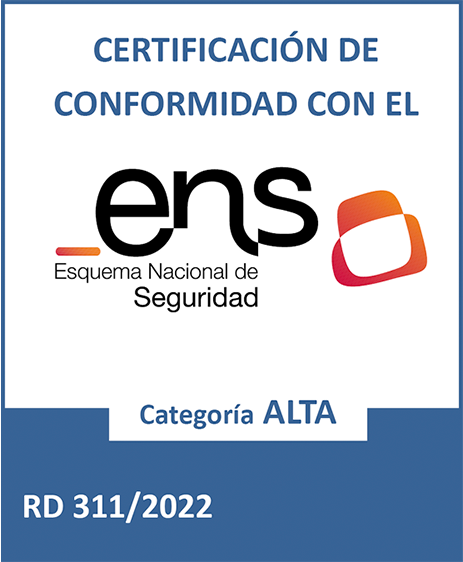 El Esquema Nacional de Seguridad (ENS) Compliance logo