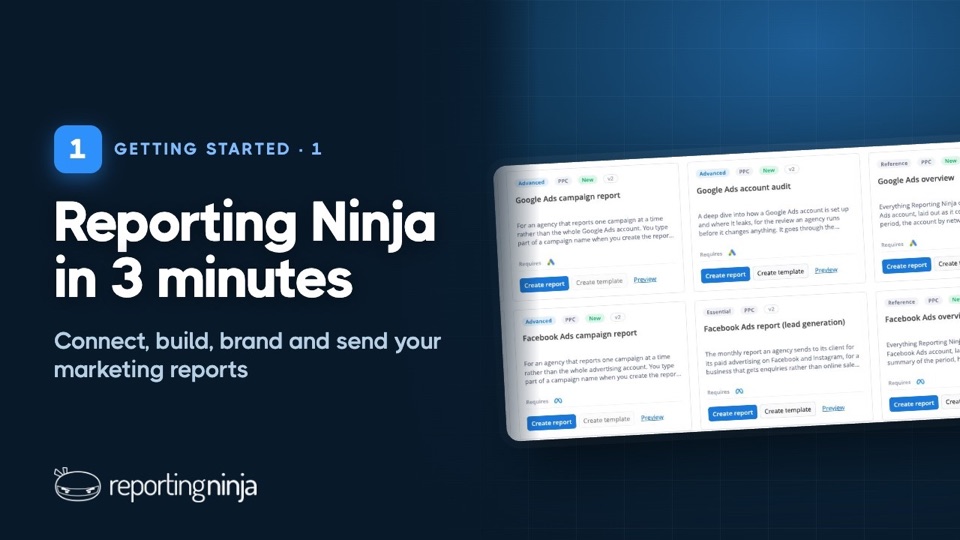 What is Reporting Ninja? video