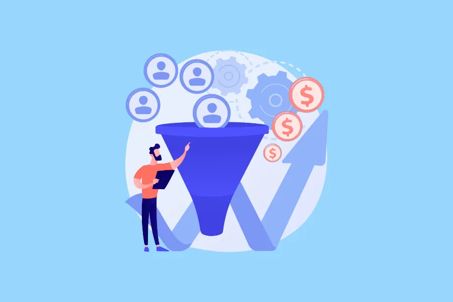 Overall conversion rate