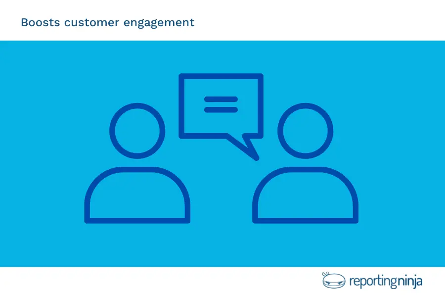 Boosts customer engagement