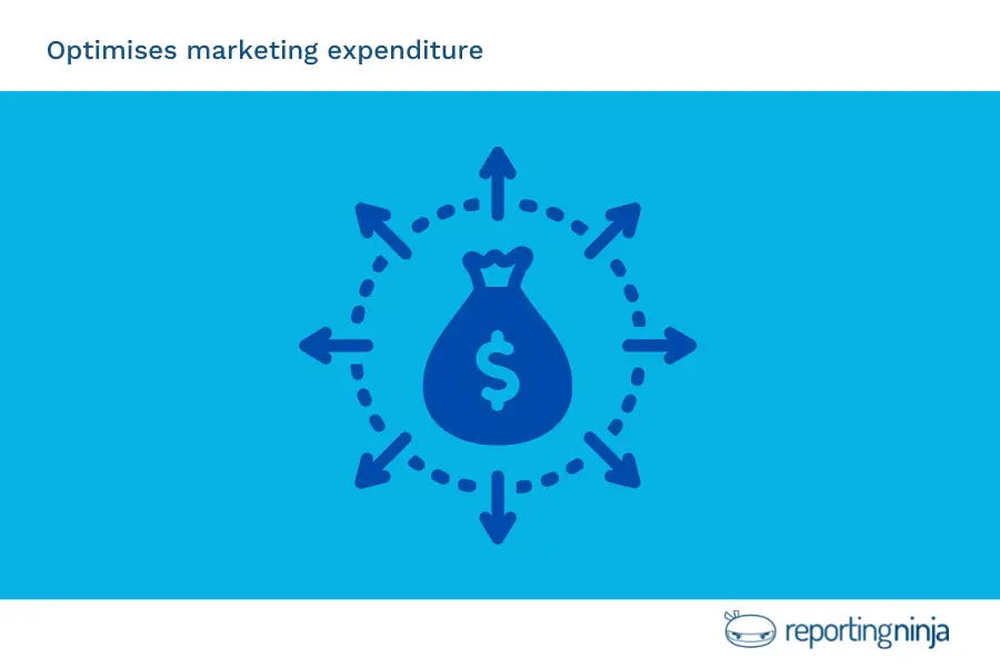 Optimises marketing expenditure