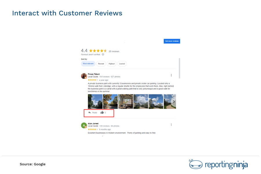 Reviews on GBP