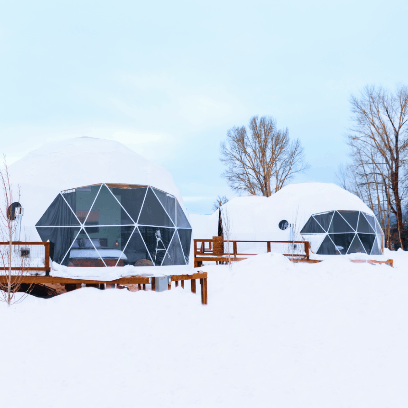Tammah Jackson Hole sign in front of Grand Teton Mountain range.