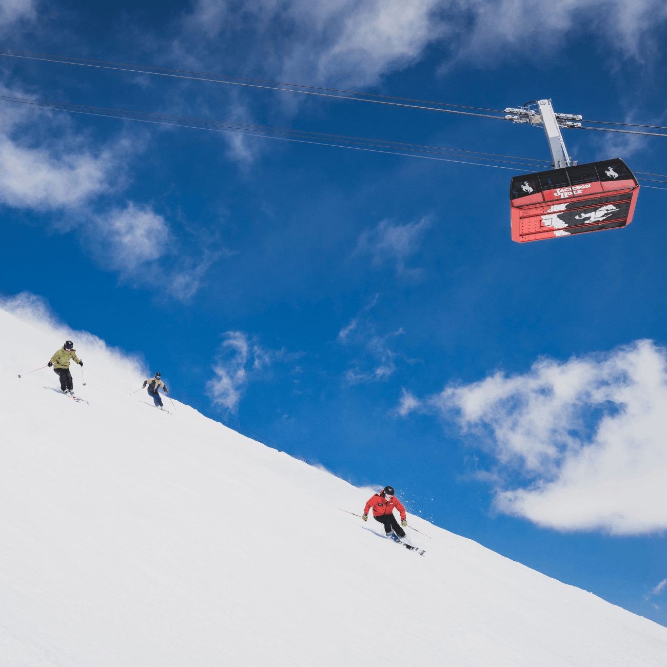 View of Grand Teton Range from outside seating area at Tammah.