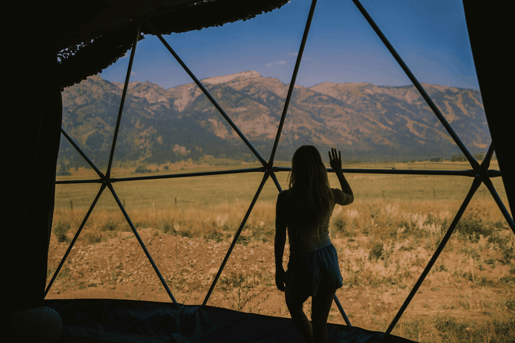 Mountain biking in the summer