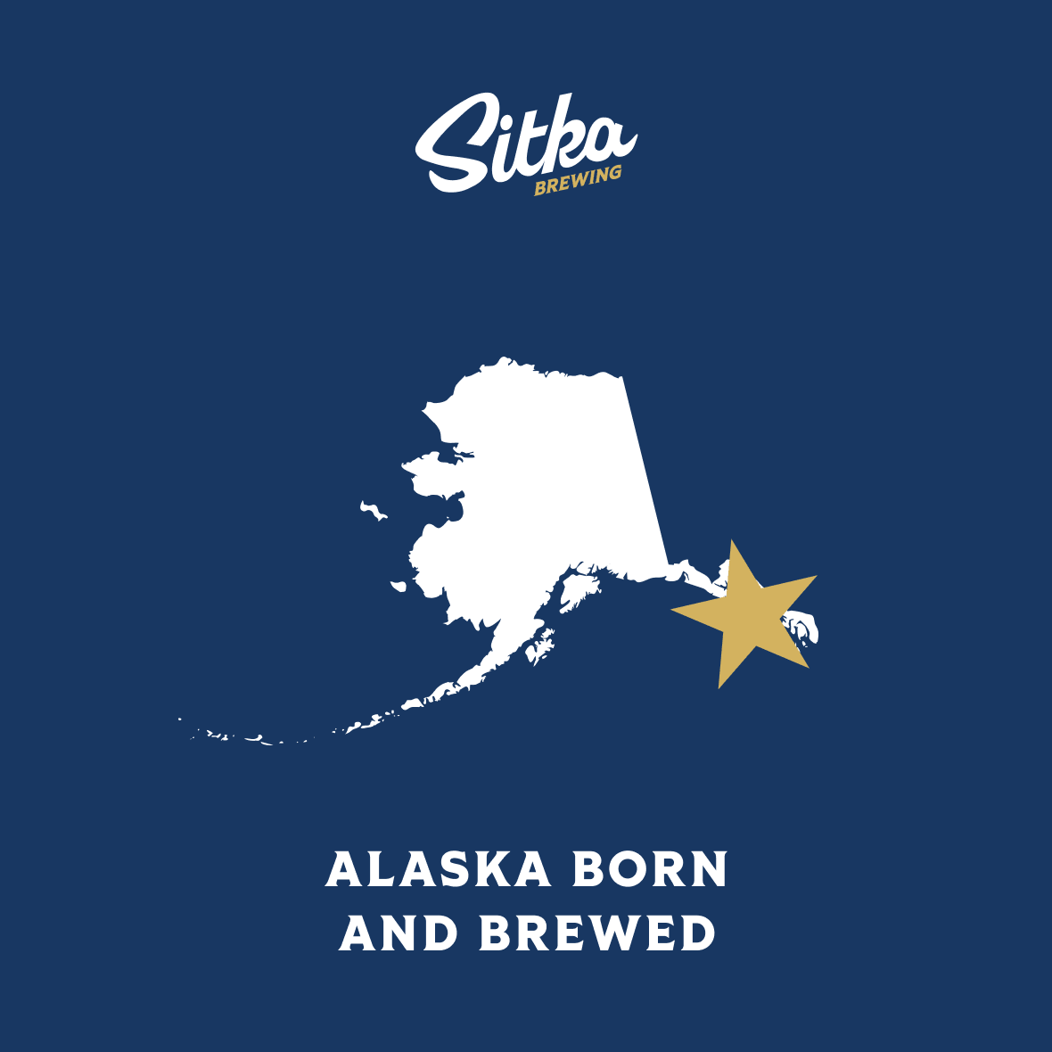 Sitka Brewing Co. wordmark and brand elements
