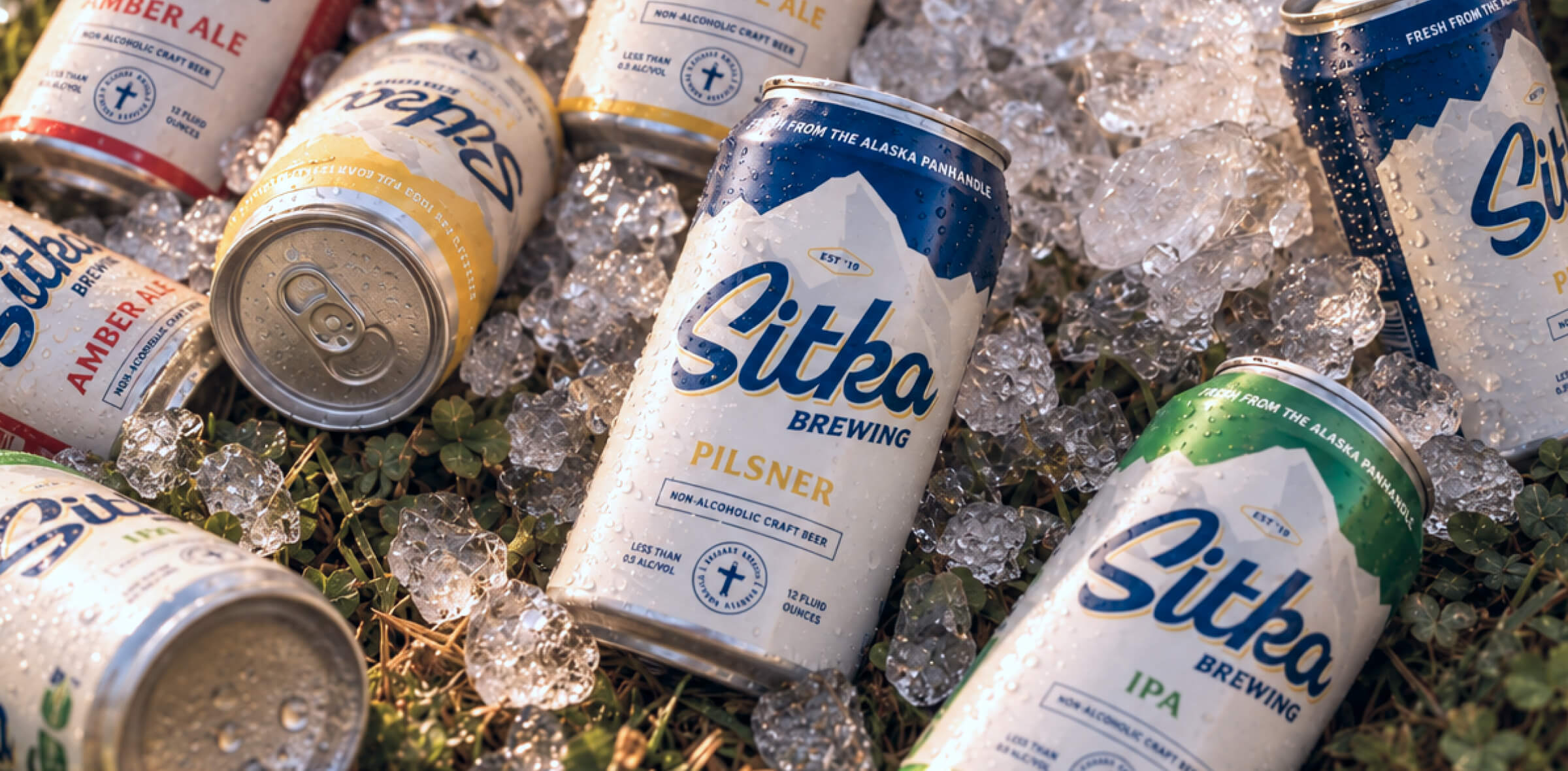 Sitka Brewing Co. non-alcoholic beer packaging concept