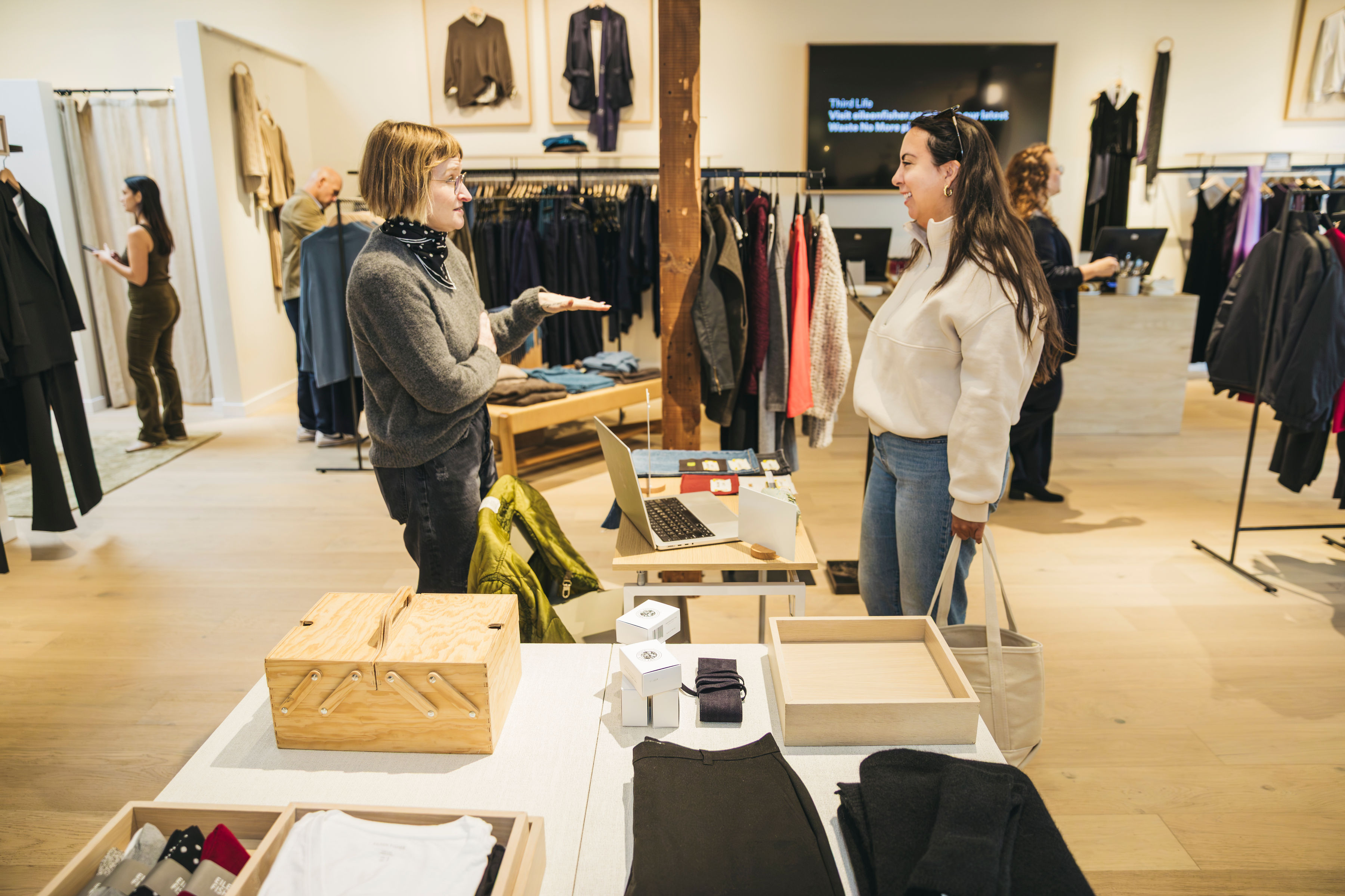 FXRY pop-up event at a partner retail location