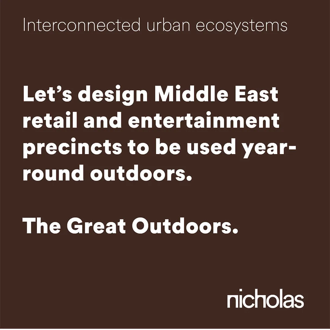 Middle East Architectural Project of Regenerative Retail Space