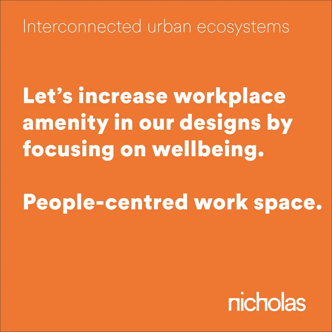People-centered Workplace in Bahrain designed by nicholas