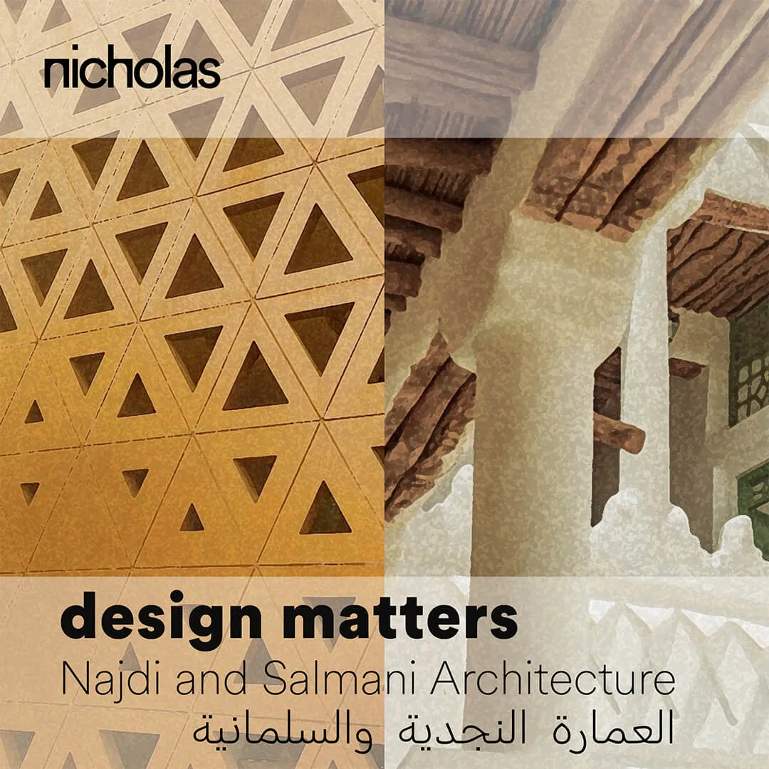 Architecture Design combining Najdi and Salmani style