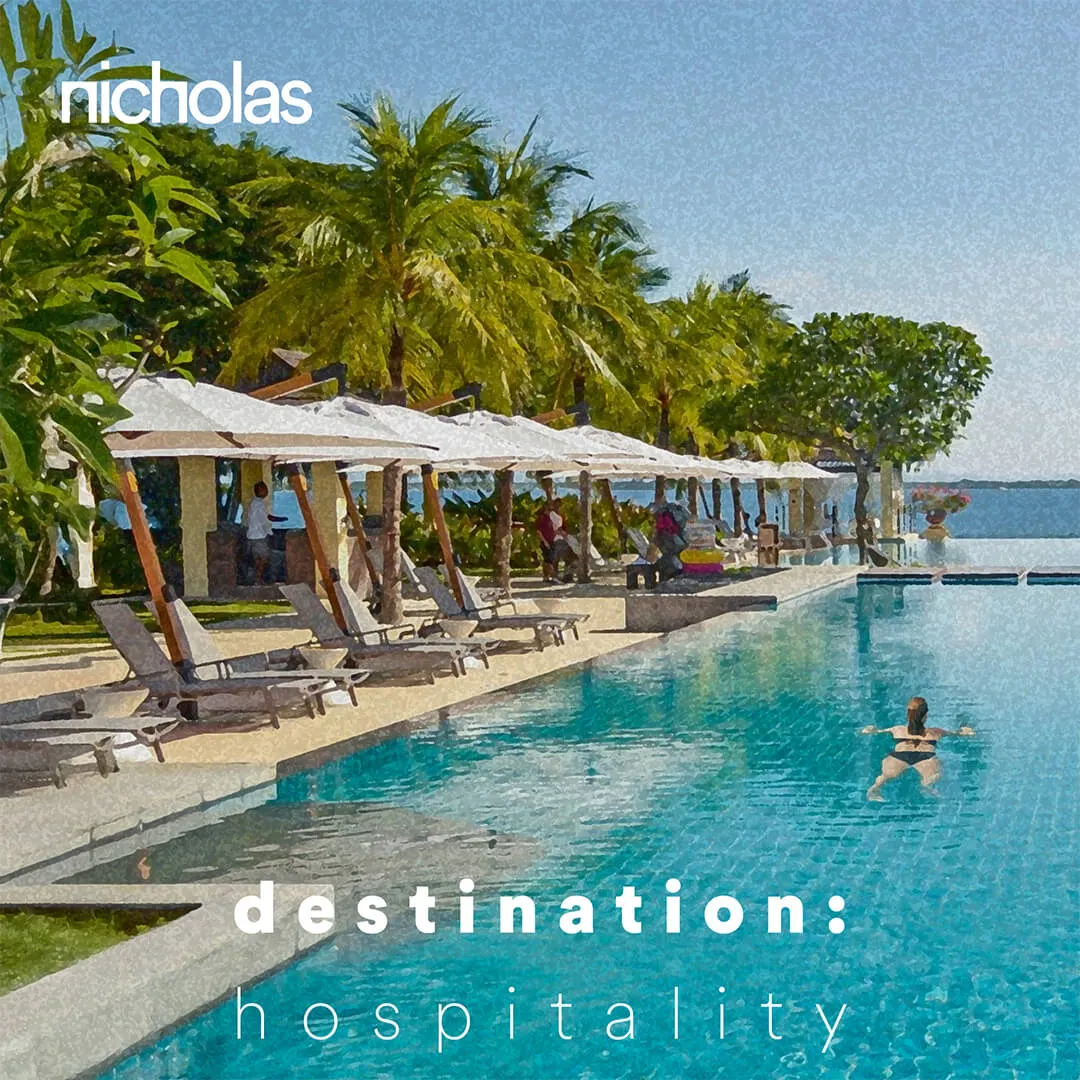 Image of an Infinity Pool used to explain Regenerative Hospitality, Destination Design and Hospitality Architecture