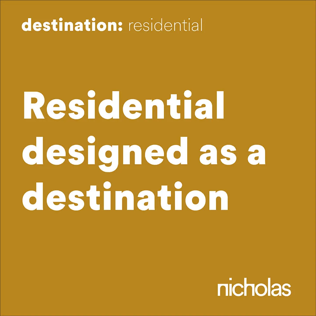 Residential living as space for meaningful connection