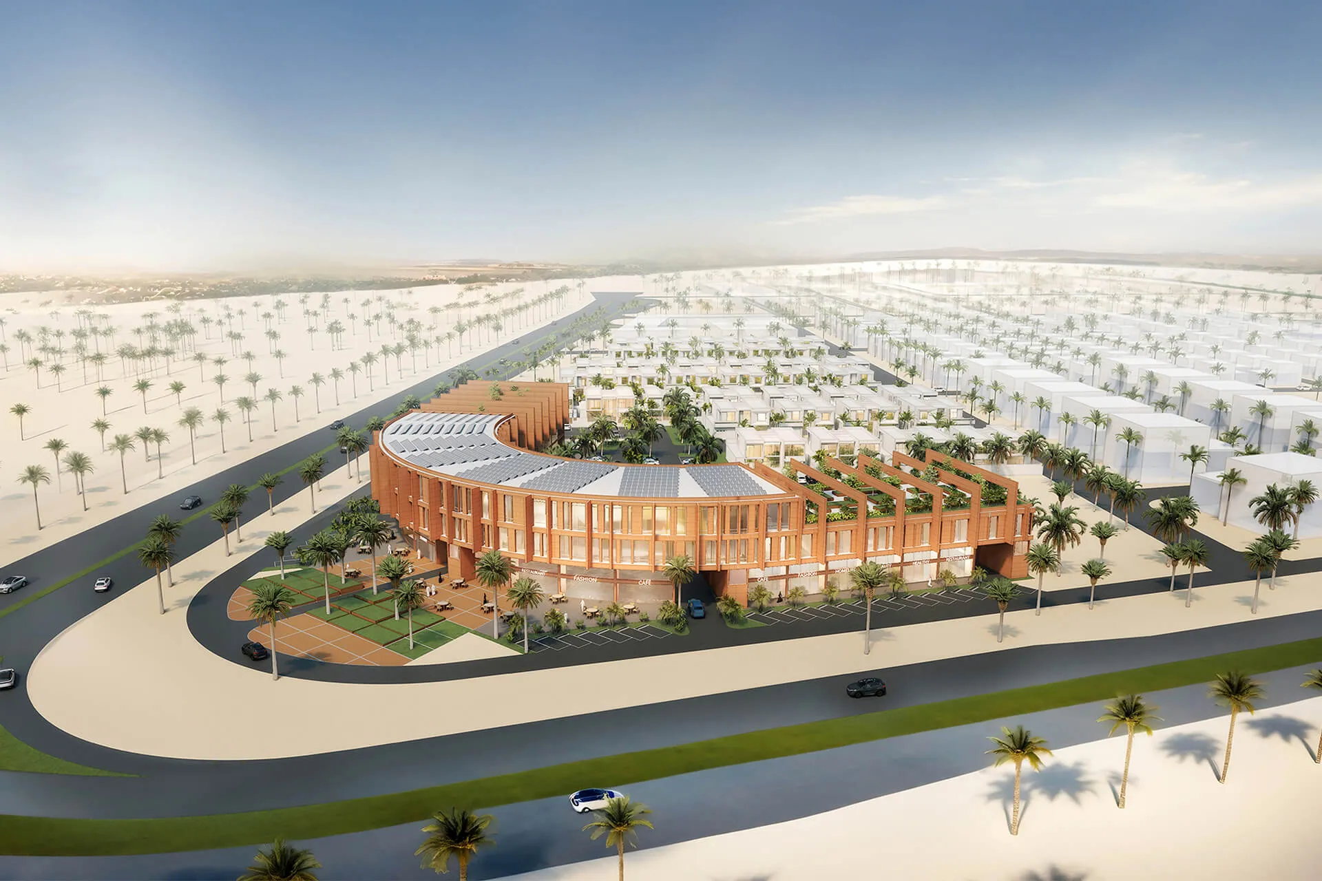 East Point Riffa Architecture Project designed by nicholas in Bahrain