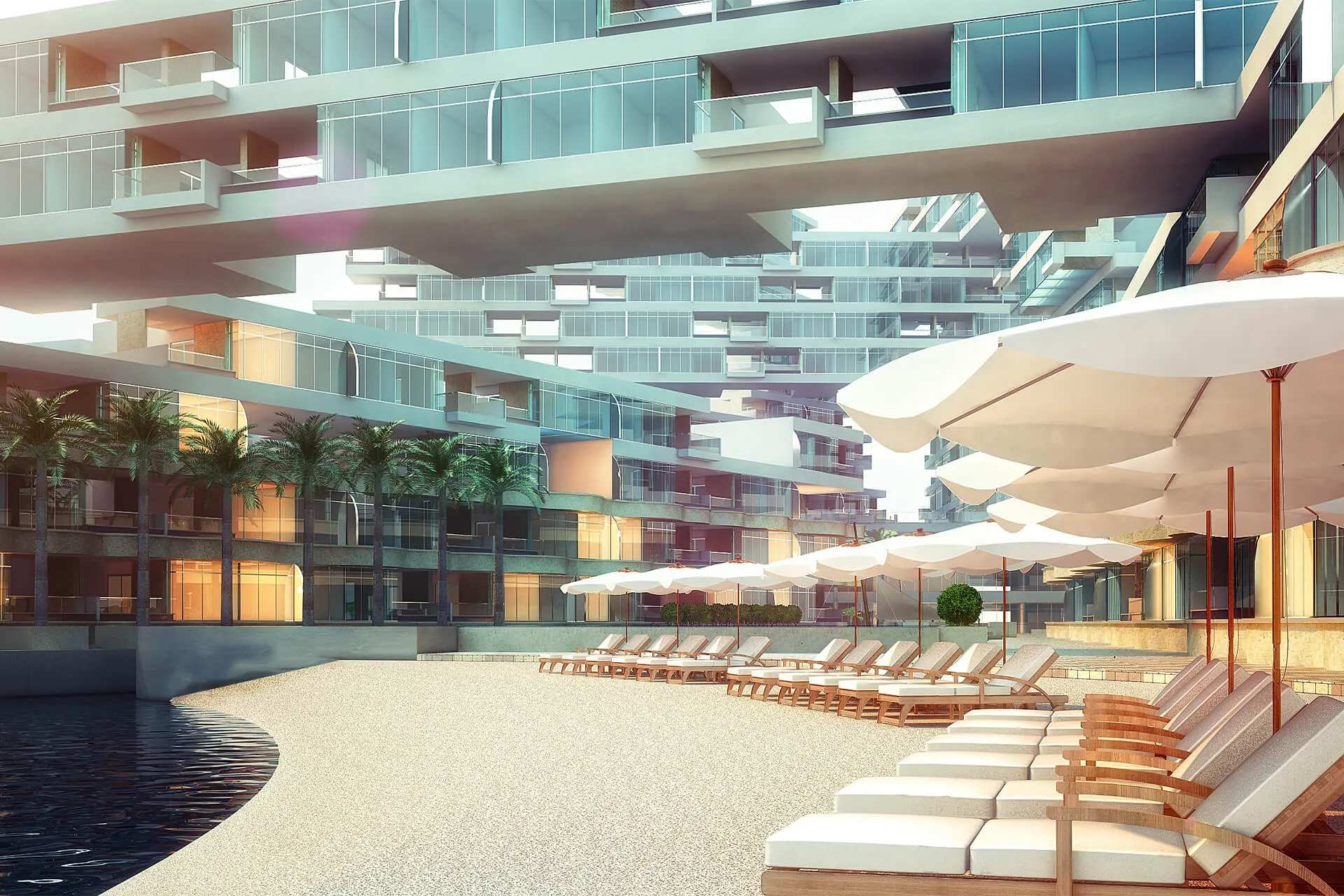 Seaside Middle East Resort Apartments