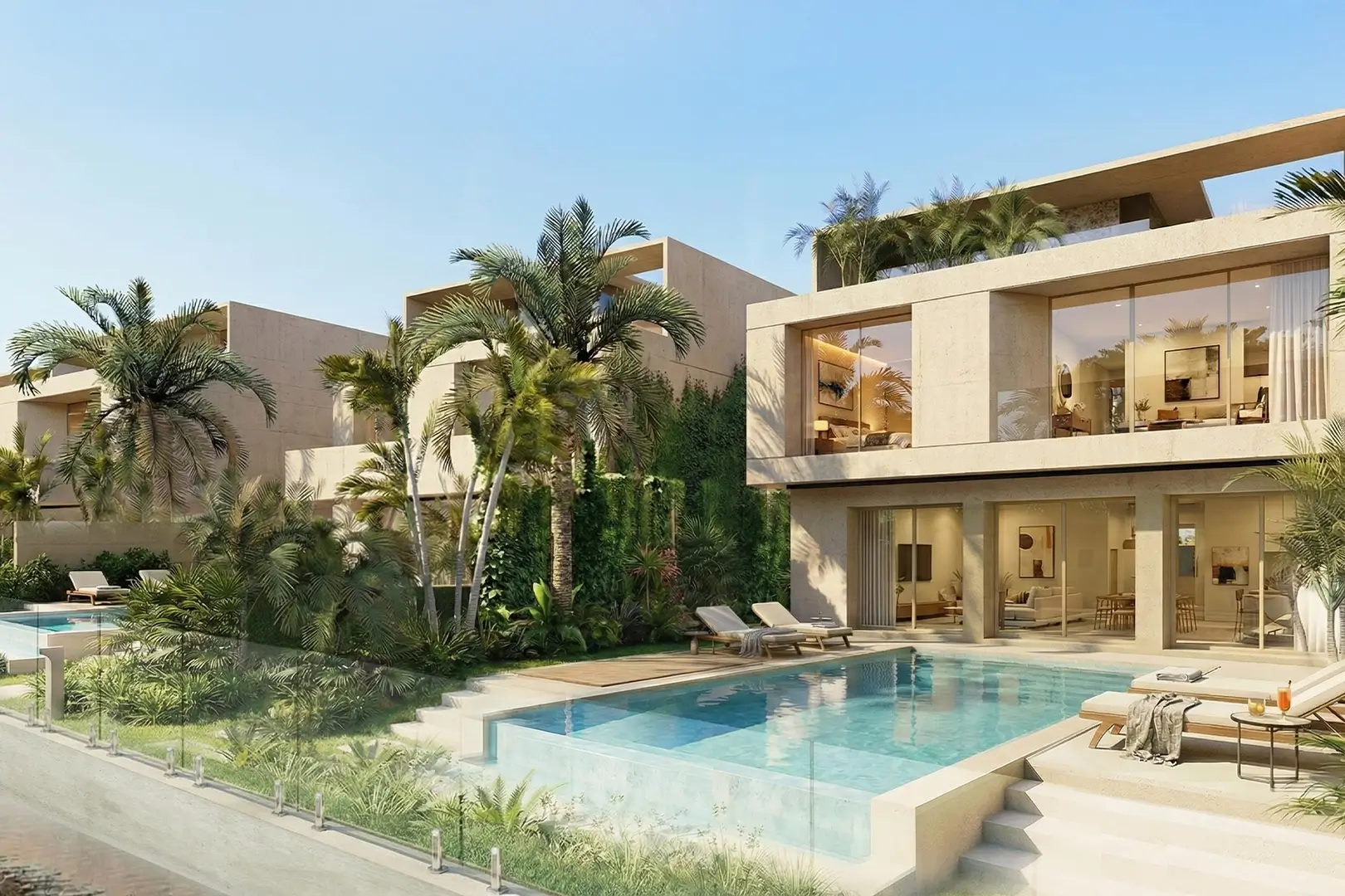 Luxury Resort Architectural Project in the Middle East, Resort Architectural Project in Bahrain, Middle East Resort Architecture Project