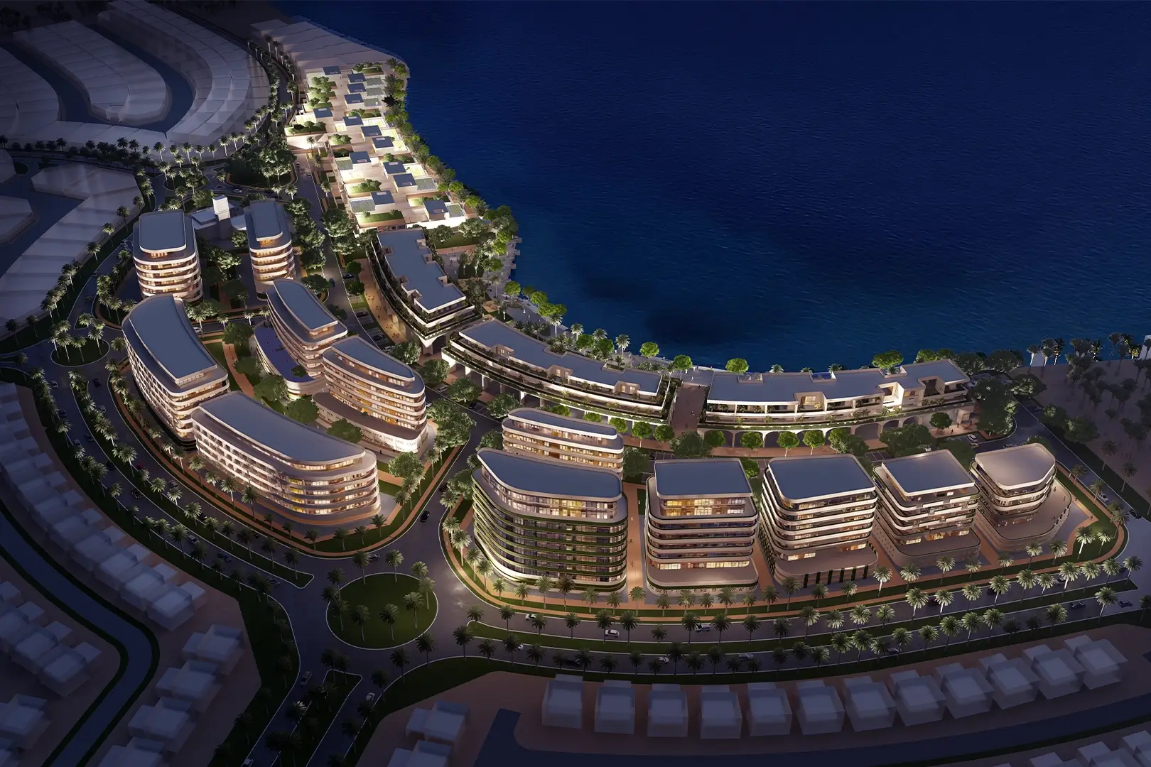 Luxury Resort Architecture Project in the Middle East, Resort Architectural Project in Bahrain, Middle East Resort Architecture Project